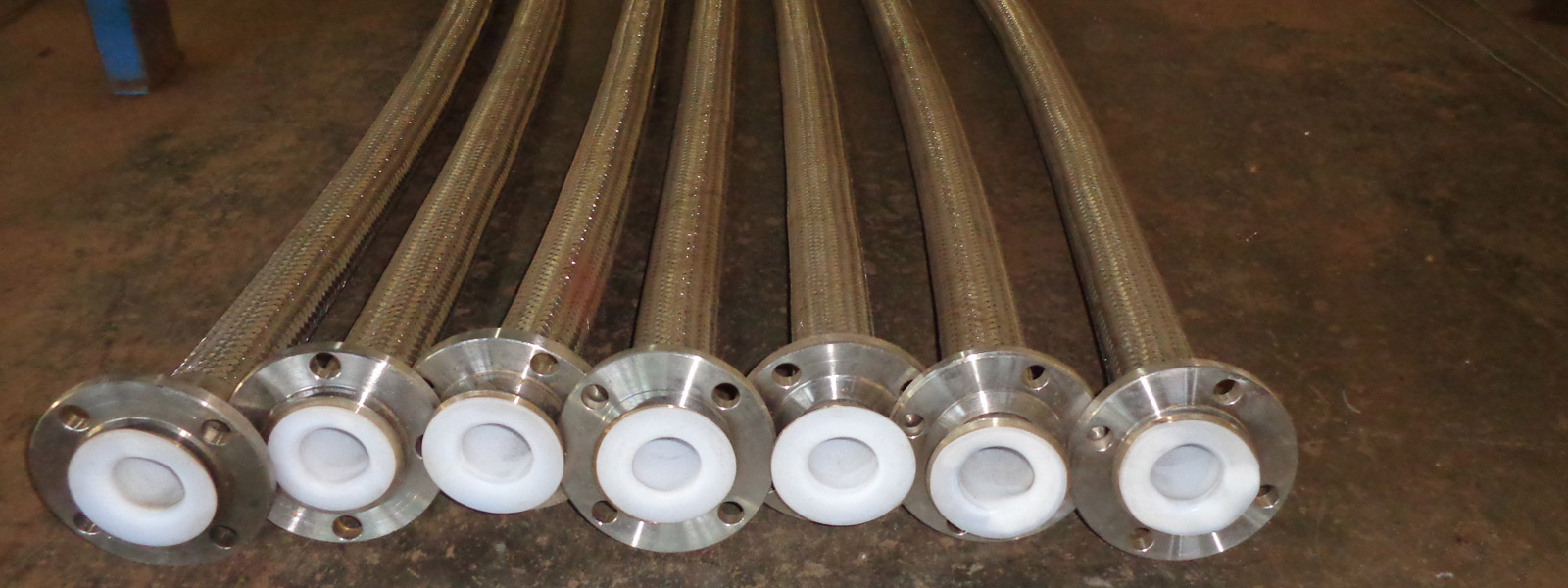 Lined piping in sizes 25 NB (1â€) â€“ 600 NB (24â€) in seamless liners with maximum length to avoid flange joint which are source of leakage,